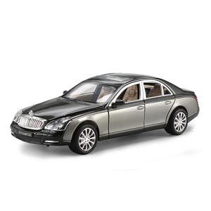 Modelo de aleación de fundición 1:24, juguete ercede-Enz aybach <span class=keywords><strong>62S</strong></span>, modelo de metal de decoración, modelo de coche extraíble con sonido y luz - Product Image 6