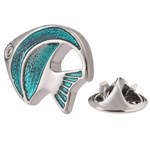 Groothandel broche dier bij hond schildpad koper creatief nieuwigheid revers speld eenvoudige kraagspeld voor mannen - Product Image 6