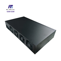 Fabrication de boîtiers en tôle sur mesure OEM avec trous de dissipation thermique, châssis de montage en rack, boîtier de serveur