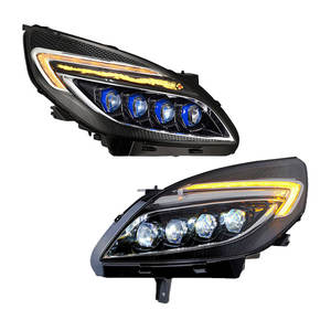 11-20 para montaje de faro Buick GL8 'Fathead Fish' modificación lámpara de cristal matriz LED flujo de luz de circulación diurna nuevo 12V - Product Image 3