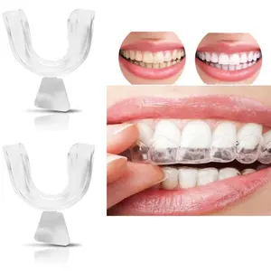 Thermo formen Formbares Thermo formteil Boil and Bite Bleaching Tooth Zähne Schleifen White ning Dental Mundschutz Munds chale