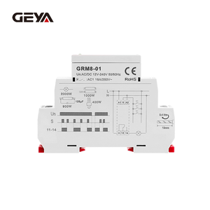 GEYA GRM8-01 Din Rail 1 катушечное фиксирующее реле AC230V или AC/DC12V-240V автомобильное реле, протектор двигателя - Product Image 6