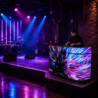 Table de DJ à LED haute résolution avec écran LED Full HD, étanche IP65, P2.5