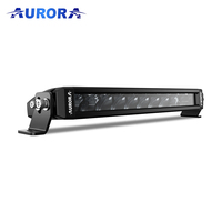 Aurora Led Light Bars Offroad Lights 4x4 ATV UTV Truck Dual Color White and Yellow 10 inch Single Row Led Lights pour voiture