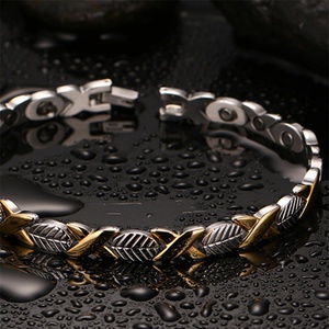 Health Care <b>Bracelet</b> Therapeutic Magnetic Titanium Bio Energy <b>Bracelet</b> for Women - Product Image 2