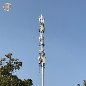 Nhà máy 25M 40m Chiều cao Mạng di động GSM thông tin liên lạc monopole cơ sở trạm viễn thông sắt Wifi Antenna tháp tín hiệu - Product Image 6