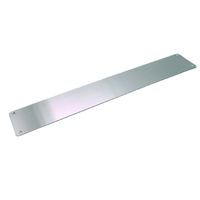 Plaque de protection de porte en aluminium ou en acier inoxydable, prix d'usine, fournie directement par l'usine