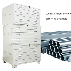 Welding Structure 5  10  15 Drawers Parts Steel Storage Flat File Map Cabinet Metal filing drawer cabinets