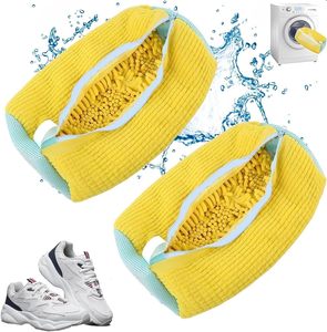Máquina de lavar zapatos transfronteriza de gran éxito con bolsa de poliéster antideformación para uso doméstico - Product Image 1
