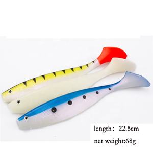 TGD Best Berserk Shad Pike Winter Big Soft Lures Super Large Soft Bait Shad Swimbait Soft pour la pêche en haute mer - Product Image 3