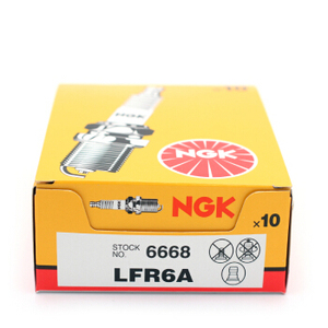 หัวเทียนแท้ NGK รุ่น 6668 LFR6A สำหรับรถยนต์นิสสัน (CA) 350Z ปี 2002-2008, นิสสัน (GR) มูราโน่ ปี 2005-2015 ไม่ใช่ของปลอมราคาถูก - Product Image 4