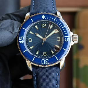 Reloj de Buceo Mecánico para Hombre, Estilo Estético, de Acero Azul, Profesional, Clásico, de Alta Calidad, con Fecha, Automático, Zafiro, en Oferta - Product Image 1