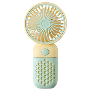 Mini Ventilador USB Portátil de Mano, Color Sólido, Recargable, Pequeño Ventilador de Bolsillo, Velocidad Ajustable, Hecho de Plástico Resistente, Estilo Casual para el Hogar - Product Image 1