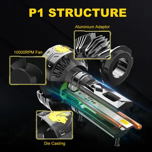 NAOEVO 140 W 16800LM conduziu a luz do carro 6500k farol automático h1 h4 h7 h11 h13 9005 automotivo P1 lâmpada do farol conduziu H4