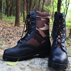 WANZHUO Stivali <span class=keywords><strong>Tattici</strong></span> da Uomo Impermeabili con Caviglia Alta per Caccia, Viaggi, Campeggio e Attività all'Aperto - Product Image 6