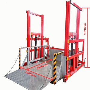 Dikey mobil hidrolik elektrikli kaldırma platformu, satılık çalışma platformu asansörler, hidrolik asansör ağırlığı küçük kaldırma platformu - Product Image 1