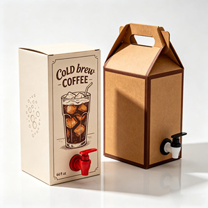 Dispensador y Almacenador de Café Personalizado en Bolsa (Bag-in-Box) - Set Portátil para Café, Bebidas, Jugos, Leche y Cerveza - Product Image 3