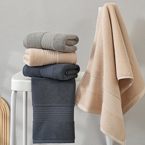 Tinh Khiết Bông Lớn Dày Khăn Cho Người Lớn Dệt Rắn Màu Thấm Khăn Mặt Mềm Mại Tất Cả Các Bông Cho Nhà Khách Sạn Và Các Cặp Vợ Chồng - Product Image 3