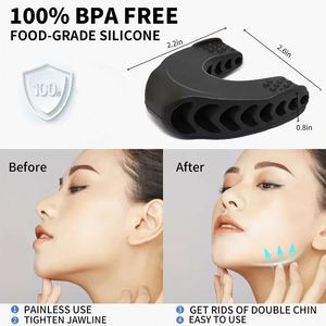 Nouvel appareil d'exercice de la mâchoire en U, équipement d'entraînement musculaire facial, appareil de musculation de la mâchoire, accessoires et pièces pour machine d'exercice de la mâchoire - Product Image 4