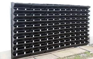 Système de culture hydroponique vertical carré auto-arrosant pour l'extérieur, mur de jardinage, pot de fleurs écologique - Product Image 6