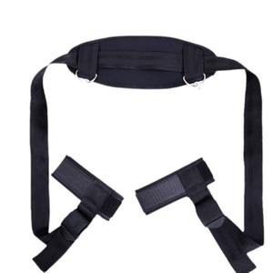 ชุดเครื่องมือเซ็กซ์ทอยหนังสำหรับมัดร่างกาย สายรัดข้อมือ ข้อเท้า สำหรับผู้ใหญ่ ใช้สำหรับการเล่นบทบาทสมมติทางเพศ - Product Image 2