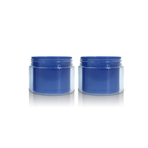 Emballage cosmétique bleu de 100g d'ANIMAL FAMILIER de double pot de crème de crème faciale de masque de cheveux de masque facia - Product Image 5