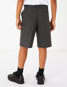 Shorts de conception personnalisée en gros pour femmes uniformes d'école primaire garçons <span class=keywords><strong>kaki</strong></span> pantalon court uniformes d'école pour enfants pour enfants - Product Image 1