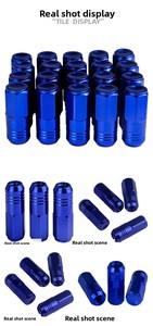 새로운 14*1.5 확장 알루미늄 휠 허브 너트 자동 패스너 및 자동차 수정을위한 클립 - Product Image 6