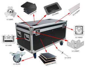 Phần cứng phần bướm chốt chuyến bay trường hợp phụ kiện bướm ổ khóa vali phần mùa xuân khóa làm bằng chromeplated khóa sắt - Product Image 1