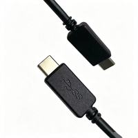Cable de Carga USB-C a Conector Cilíndrico de 2.1mm, Cable de Alimentación con Conector DC Macho, Cable Blindado de 16AWG, Cable Personalizado para Dispositivos LED