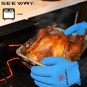 Seeway – gants de four de boulangerie résistants à la chaleur, paume en caoutchouc complet, pour les équipes et les parachutistes - Product Image 5