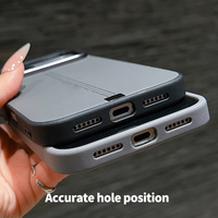 Coque de téléphone TPU ultra-fine mate personnalisée pour iPhone 17 Air 16 Pro Max 15 14 13 Pro – Housse arrière de luxe