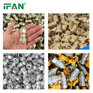 IFAN DIN 16892 nước khí Ống Doanh ống nước Vật liệu 1/2 "3/4" 1 "nữ nam Chủ Đề Rèn pex Brass nén phụ kiện - Product Image 5