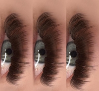 Vente en gros de faux cils cils moelleux Extensions de cils individuels de haute qualité à volume facile 0.05 0.07
