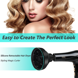 Nouvelle interface universelle pliante résistante aux hautes températures design moelleux capuche télescopique sèche-cheveux salon de coiffure sèche-cheveux - Product Image 3