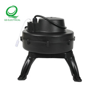 Souffleur gonflable électrique Qisheng Air Dancer, alimenté en courant alternatif, pales en plastique, personnalisable OEM, 220V, garantie 1 an, mini 220W 50Hz, faible consommation