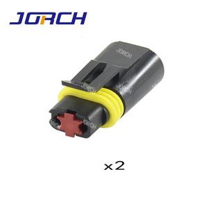 2-контактный автомобильный водонепроницаемый разъем с медными контактами и нейлоновым корпусом IP67 DJ7029CA-2.3-21 - Product Image 2