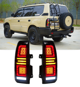 Feux arrière LED NextMile pour Prado LC90/LC95 1996-2002 12V 6000 lm Lentille fumée/téintée Frein/Recul/Clignotant - Product Image 1