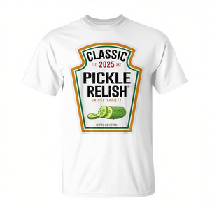 T-shirt Pickle Relish Condiment pour déguisement d'Halloween, tenue de groupe - Product Image 2
