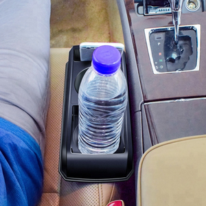 यूनिवर्सल कार सीट गैप आयोजक, आर्मरेस्ट कंसोल के लिए कप धारक के साथ पीपी सामग्री भंडारण बॉक्स - Product Image 5