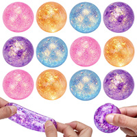 Nouvelle balle anti-stress en sucre de malt, jouet de décompression TPR à récupération lente pour enfants, jouets promotionnels 3 ans et plus