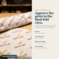 Papier sulfurisé double face enduit de cire alimentaire multicolore, résistant à la graisse, imperméable, biodégradable, recyclable, personnalisable pour la pâtisserie