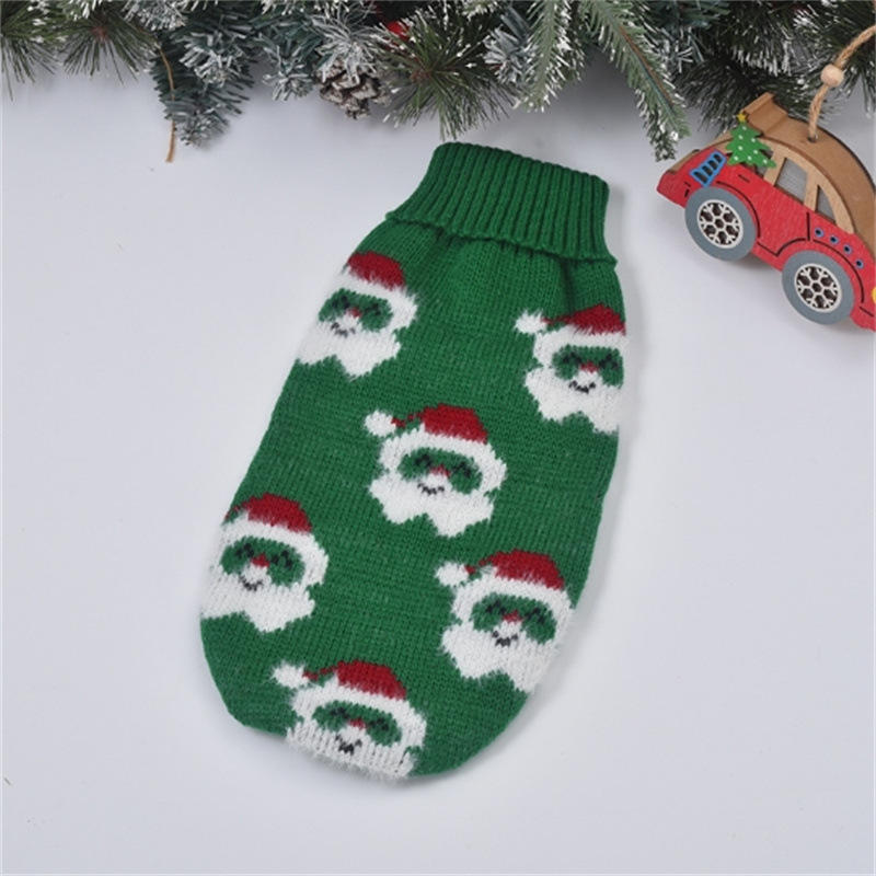 ซานตาคลอสขนมิงค์สีเขียว