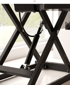Vente en gros de poste de travail pour ordinateur portable réglable en hauteur convertisseur de <span class=keywords><strong>bureau</strong></span> assis-debout - Product Image 6