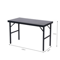 Ensemble de table pliante portable pour l'extérieur, table de camping en fer avec 4 chaises, hauteur réglable, résistant à l'eau, pour pique-nique et utilisation sur le terrain