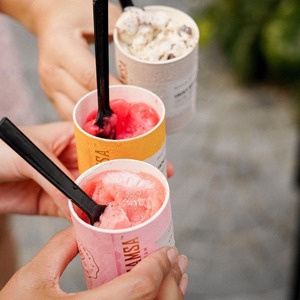 Sinh Thái Thân Thiện Với Rỗng Tùy Chỉnh Bột Gelato Kem Giấy Các Tông Ống Chậu Hộp Với Kín Kim Loại Tin Nắp - Product Image 6