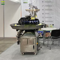 Pour GF-LASER01 1 Machine automatique d'épluchage des pattes au laser et d'injection de vaccin, 4000-4500 oiseaux/h, équipement avicole rotatif à 4 cellules