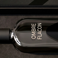 Boîte cadeau noire personnalisée pour Cologne et boîte magnétique de présentation de parfum avec boîte en papier parfumé et emballage de présentation de parfum