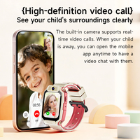 Reloj Inteligente 4G para Niños 2026, con GPS, Videollamadas de Alta Definición, Resistente al Agua, con Tarjeta SIM y Botón SOS