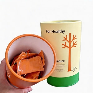 Tubos de Papel Kraft Ecológicos Hechos a Medida, Aptos para Alimentos, con Impresión a Color y Logotipo Estampado para Empaque de Regalos - Product Image 3